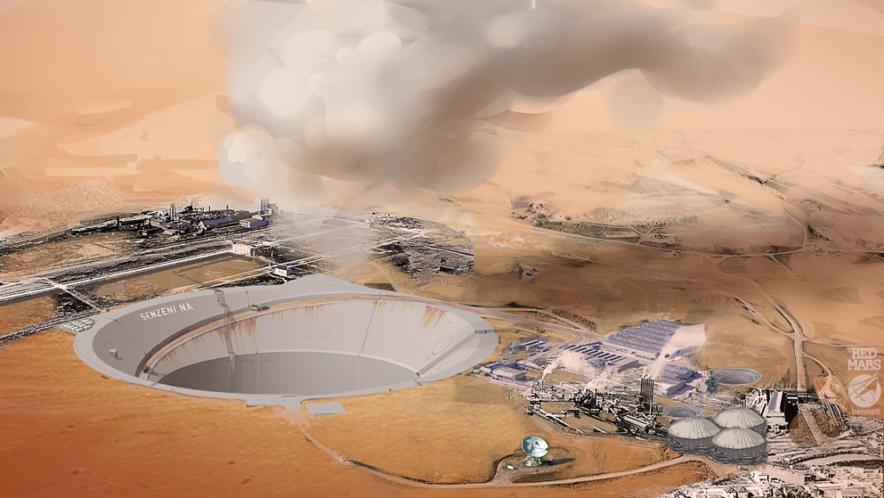 Official Mars trilogy art
